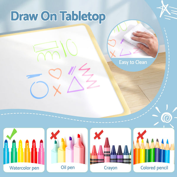 Kids Table/Desk and two chairs