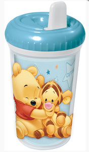 Baby Winnie The Pooh Double Wall Sipper BPA Blue or Pink
