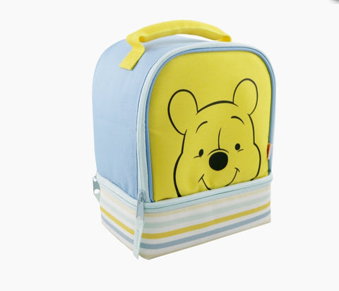 Winnie The Pooh 2 Compartment Lunch Bag 13x20x23.5cm