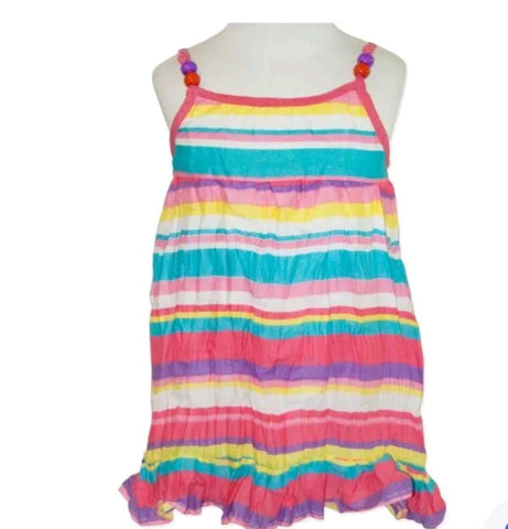 Girls Striped Summer Dress Size 1