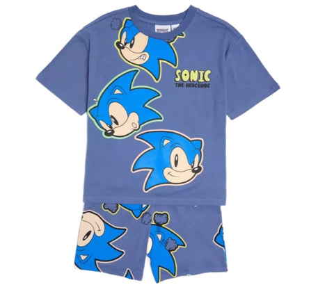 Boys Sonic The Hedgehog Pyjamas Size 10