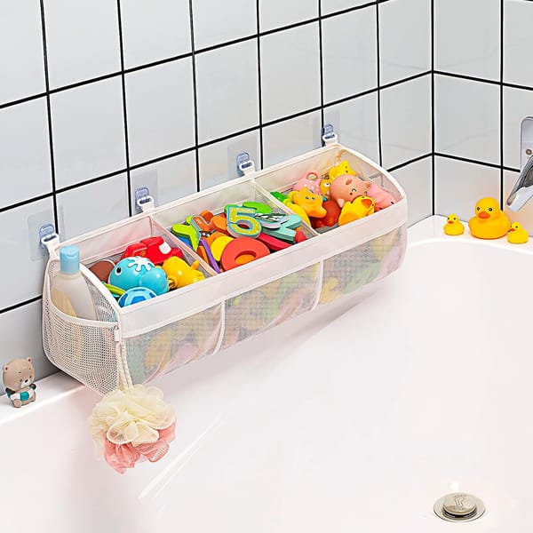 Bath Toy Organizer 3 Compartments