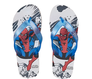 Boys Spider-Man Thongs Size 8 Jnr (4-5yrs)