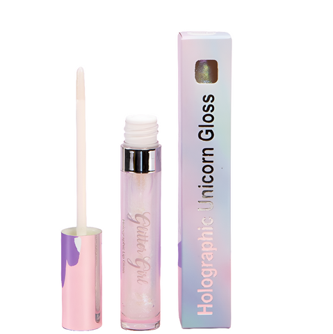 Girls Holographic Unicorn Lip Gloss