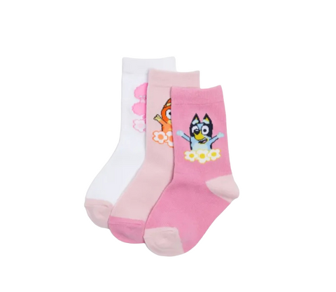 Girls Bluey Socks Age 2-4yrs