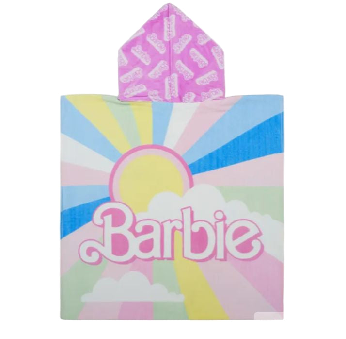 Barbie Poncho Beach Towel