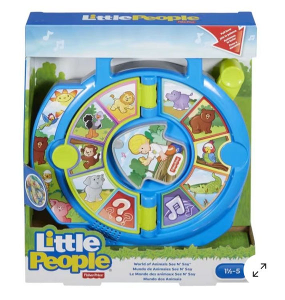 Little People World of Animals See 'n Say Musical Learning Toy