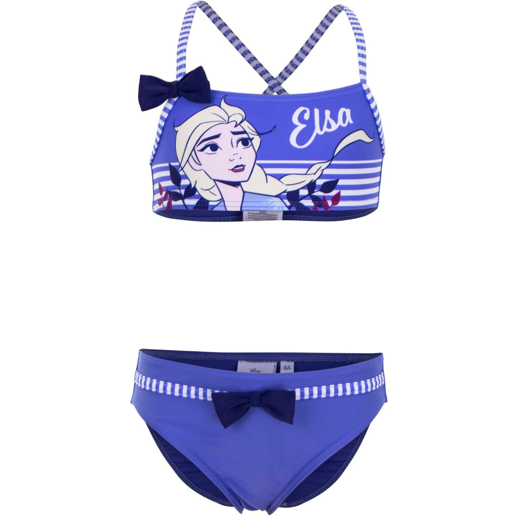 Disney Girls Frozen Bikini 4 Pack - Blue