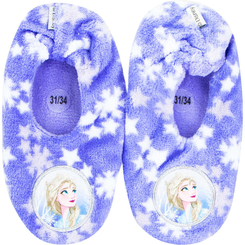 Girls Frozen Elsa Disney Slippers Size 7/8years