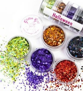 Face & Body Glitter Halloween Collection 5 Pots