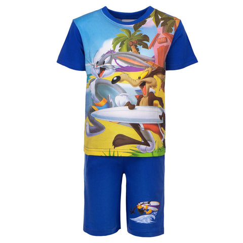 Boys Bugs & Road Runner Pyjama Set