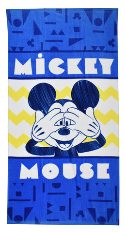 Mickey Mouse Blue Beach Towel