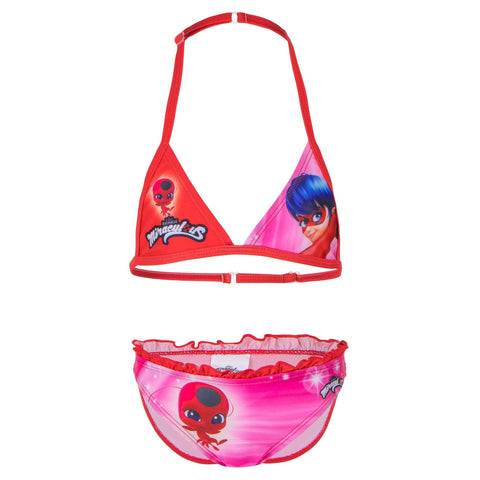 Girls Miraculous Ladybug Bikini Swimwear