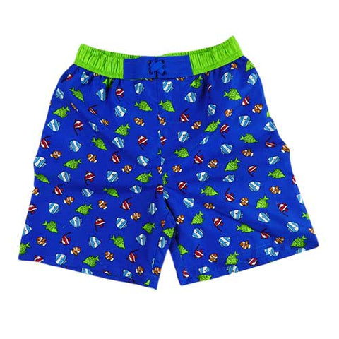 Boys Board Shorts Fish Design