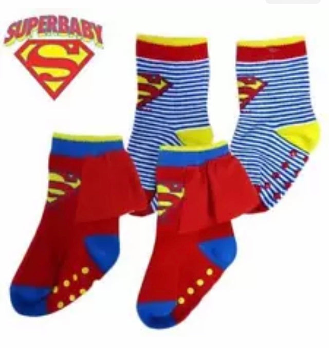 Baby Superbaby Socks Set of 2 x 2